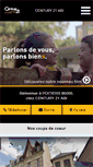 Mobile Screenshot of century21-abi-poitiers.com